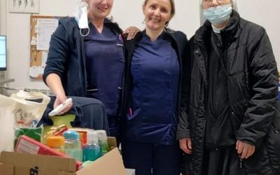 Medicinske sestre darivale beskućnike